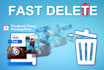 delete your all facebook group posts
