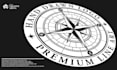 create detailed black and white hand drawn line art logo