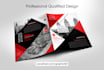 design a modern business presentation folder