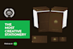 design creative office stationery set in 24 hours