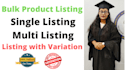 add products list amazon shopify ebay wordpress walmart magento poshmark