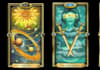 answer 3 questions through a Tarot Card Reading