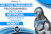 code a custom trading robot, ea for mt4 or mt5