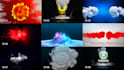 create youtube intro smoke video logo animation