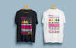 do awesome super trendy custom t shirt design