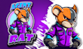 design mascot logo for esports, business, cartoon