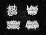 make an extreme, brutal metal logo for you
