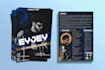 design clickable artist epk, press media kit, flyer, pitch deck