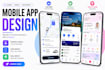 do mobile app ui ux design figma uiux