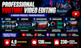 do professional video editing and post production