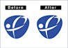 alter, resize, vectorize and redesign your logo professionally
