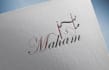 make arabic calligraphy logo and calligraphy name
