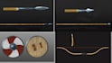 make high quality weapon concept art