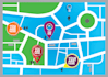 design vector maps, event maps, fantasy festival maps