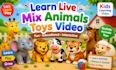 create fun kids learning videos with toys and animation