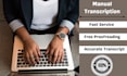 transcribe audio and do video transcription