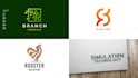 design minimalist logo, banner and thumbnail