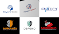do technology, it , crypto, tech, software and security logo