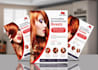 make beauty salon flyer, spa flyer