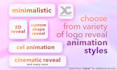 create a perfect custom logo animation