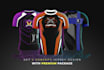 design full print sublimation jersey or gaming jersey for esports