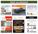 design print ads for newspapers or magazines