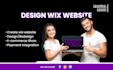 create stunning wix website design,redesign wix website