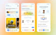 design mobile app UI UX design for android and ios