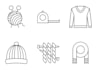 design unique icons set