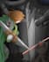 draw any characters fighting illustration