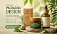 do premium product packaging, box, and label with 3d mockup
