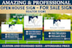 design a custom yard sign, lawn sign, or real estate sign