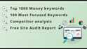 do SEO keyword research and competitor analysis
