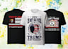 political,election,patriotic and trump t shirt design
