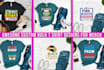 do trendy typography t shirt design and custom t shirt