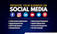 be your social media manager and promote your business