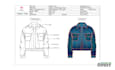drawing and design fashion tech pack