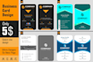 design business card in classic style