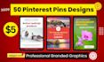 design amazing pinterest pins for your blog or product post design creation