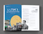 design professional magazine layout and cover