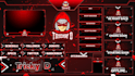 design best twitch overlay package and logo for your stream