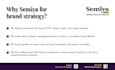 develop a unique advance brand messaging strategy with optional market research