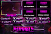design simple streaming overlays for live streaming