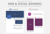 create professional static banners in 24 hours