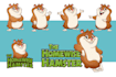 draw an eyecatchy mascot, animal cartoon character