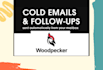 write cold email follow up series for woodpecker mailshake