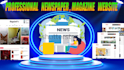 create newspaper website or magazine website