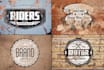 add a distressed grunge effect to your logo or image