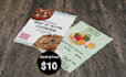 do modern food menu, digital menu, restaurant menu design