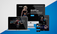 do unique professional psd ui landingpage app design